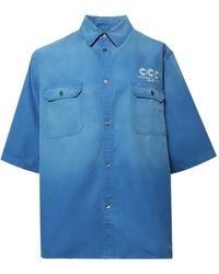 Willy Chavarria - Corcoran Faded-Effect Overshirt - Lyst