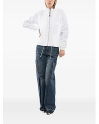 John Richmond - Sudadera Con Logo Bordado Y Cordones - Lyst