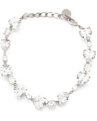 Self-Portrait - Crystal-Embellished Multi-Shape Bracelet - Lyst