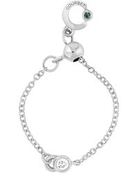 COURBET - 18Kt Recycled Laboratory-Grown Diamond Co Adjustable Chain Ring - Lyst