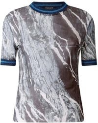 Roberto Cavalli - T-Shirt Met Print - Lyst