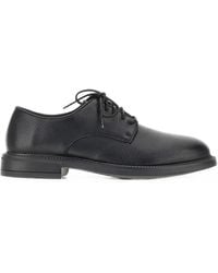 Calce - Grainy-Leather Derby Shoes - Lyst