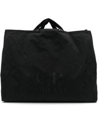 C.P. Company - Logo-Embroidered Travel Bag - Lyst