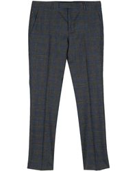 Paul Smith - Checked Tailored Trousers - Lyst
