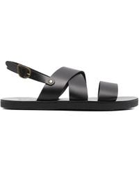 Ancient Greek Sandals - Miltos Slingback Leather Sandals - Lyst