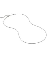 Monica Vinader - Snake-Chain Necklace - Lyst