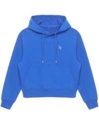 Adererror - Logo-patch Cropped Cotton Hoodie - Lyst