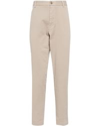 BOSS - Mid-rise Slim-fit Chinos - Lyst