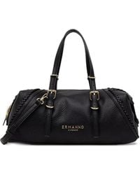 ERMANNO FIRENZE - Braided-Trim Buckle-Detail Tote Bag - Lyst