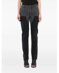 Givenchy - Two-Tone Panelled Jeans - Lyst