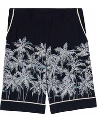 Palm Angels - Palms-print Bermuda Shorts - Lyst