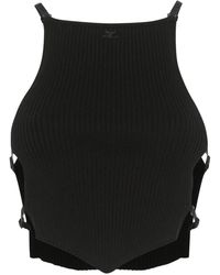 Courreges - Courreves gerippte Erntedicht - Lyst