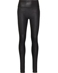 Spanx - Faux-leather leggings - Lyst