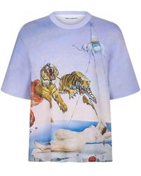 Rabanne - All-over Graphic Print T-shirt - Lyst