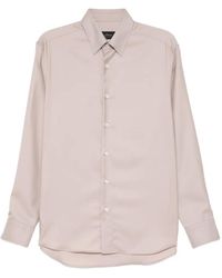 Brioni - Hidden Bd Shirt - Lyst