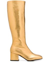 Marni Stivali al ginocchio - Metallizzato