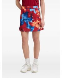 adidas - X Farm Rio Floral-Print Mini Skirt - Lyst