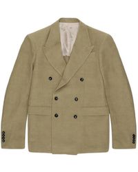 Fortela - Double-Breasted Flapped Jacket - Lyst