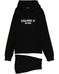 DSquared² - Logo-Print Cotton Tracksuit - Lyst
