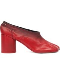 MM6 by Maison Martin Margiela - Escarpins En Cuir - Lyst