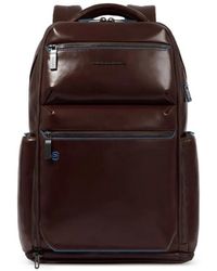Piquadro - Multi-Pocket Laptop Backpack - Lyst