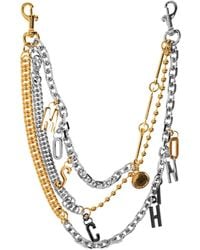 Moschino - Pendant-Embellished Chain-Link - Lyst