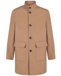 Herno - Flap-Pockets Button Jacket - Lyst