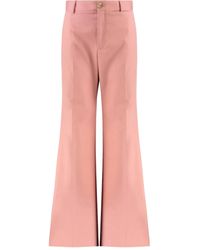 Chloé - Broek Met Knopen - Lyst