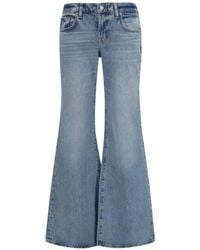 7 For All Mankind - Low-Rise Five-Pocket Jeans - Lyst