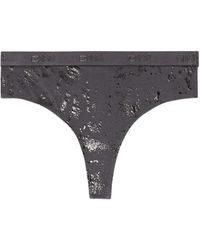 DIESEL - Stars-Gft String Met Logo - Lyst