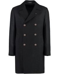 Tagliatore - Double-Breasted Coat - Lyst