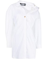 Jacquemus - Vestido camisero La Mini Robe Chemise - Lyst