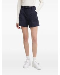 Guess - Pantalones Cortos Cargo Con Cinturón Con Hebilla - Lyst