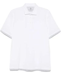 Brunello Cucinelli - Faux-Layered Polo Shirt - Lyst