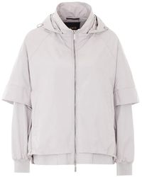 Moorer - Talitha-Stp Detachable-Hood Jacket - Lyst