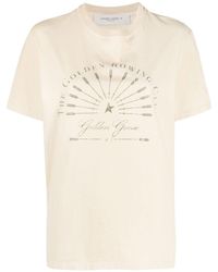 Golden Goose - T-shirt à logo imprimé - Lyst