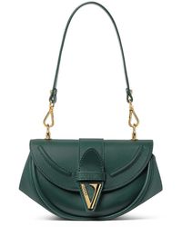 Versace - Kleine Virtus Schultertasche - Lyst