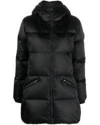 Tommy Hilfiger - Zip-Up Hooded Puffer Jacket - Lyst