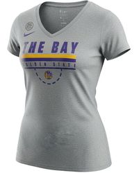 Nike - Nba Golden State Warriors The Bay V-Neck T-Shirt - Lyst