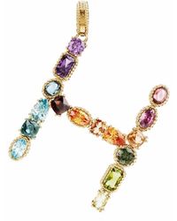 Dolce & Gabbana - 18Kt Gelbgoldanhänger Mit Schmucksteinen - Lyst
