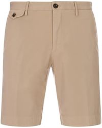 Incotex - Button-Up Chino Shorts - Lyst