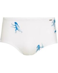 Amir Slama - Short De Bain Imprimé - Lyst