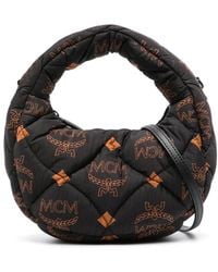 MCM - Borsa Aren Hobo Imbottita - Lyst