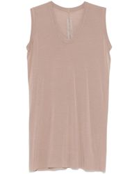 Rick Owens - Lightweight-Jersey Tank Top - Lyst