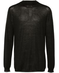 Rick Owens - Level Lupetto Fine-Knit Jumper - Lyst
