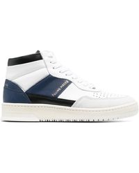 Filling Pieces - High-top Leather Sneakers - Lyst