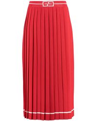 Gucci - Midi-Rok Met Jacquard - Lyst