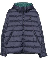 Blauer - Hooded Padded Jacket - Lyst
