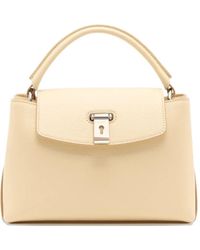 Bally - Small Lock Me Leather Tote Bag - Lyst