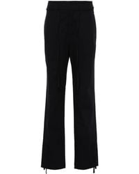 Lemaire - Cotton Drawstring Trousers - Lyst
